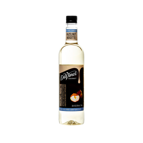 DaVinci Gourmet Sugar - Free Original Hazelnut Syrup, 750ml - Java Estate Roastery