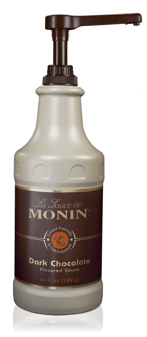 Monin Dark Chocolate Sauce, 64 oz - Java Estate Roastery