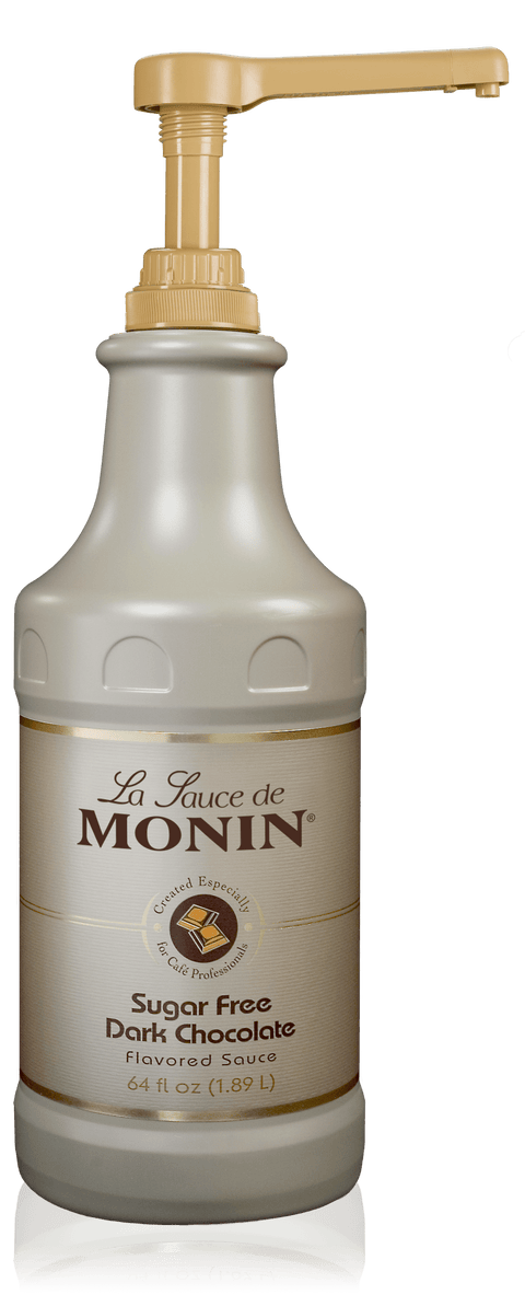 Monin Sugar Free Dark Chocolate Sauce, 64 oz - Java Estate Roastery