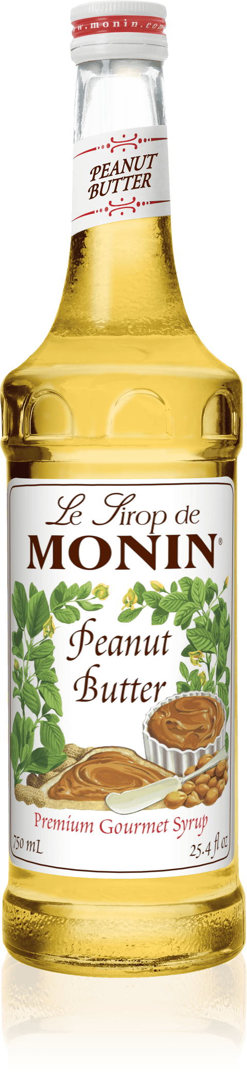Monin Peanut Butter Syrup, 750ml - Java Estate Roastery