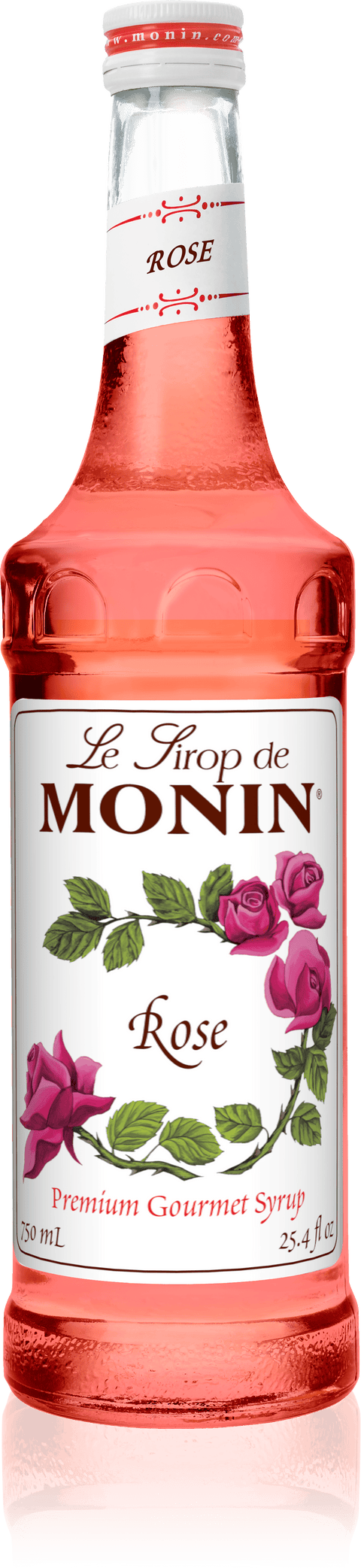 Monin Rose Syrup, 750ml - Java Estate Roastery