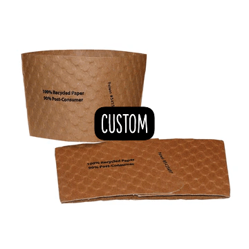 Java Jacket Drink Sleeves, Custom Private Label - Java Estate Roastery