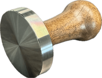 Motta Professional Wood Knob / Stainless Espresso Tamper, 58mm base - Java Estate Roastery