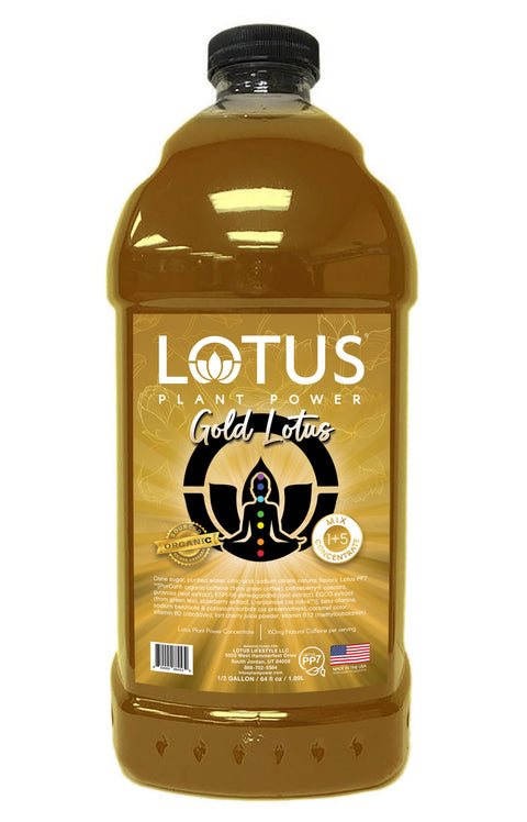 Lotus Gold Energy Concentrate, 64 oz - Java Estate Roastery