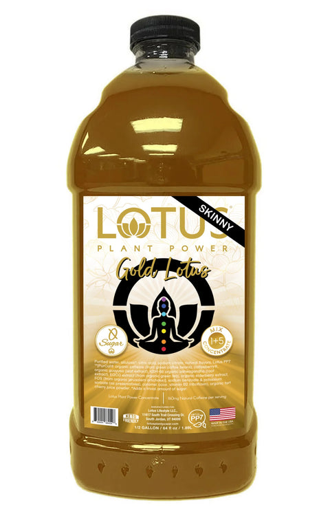 Lotus Skinny Gold Energy Concentrate, 64 oz - Java Estate Roastery