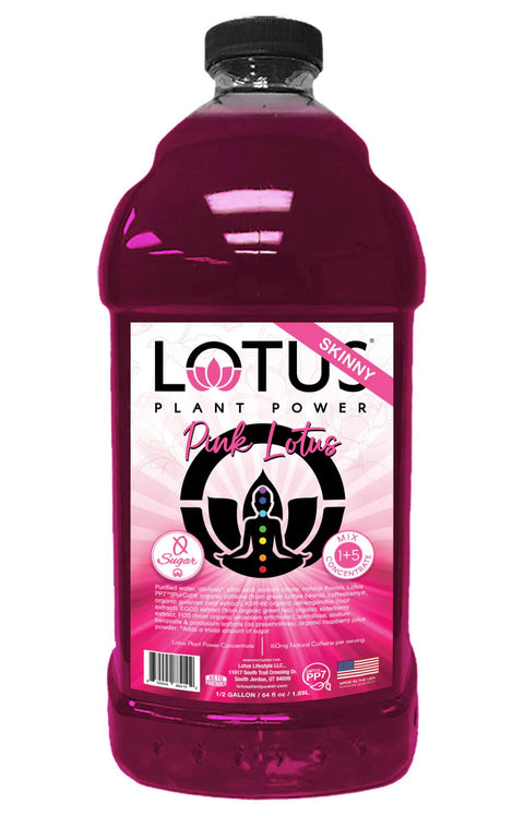 Lotus Skinny Pink Energy Concentrate, 64 oz - Java Estate Roastery