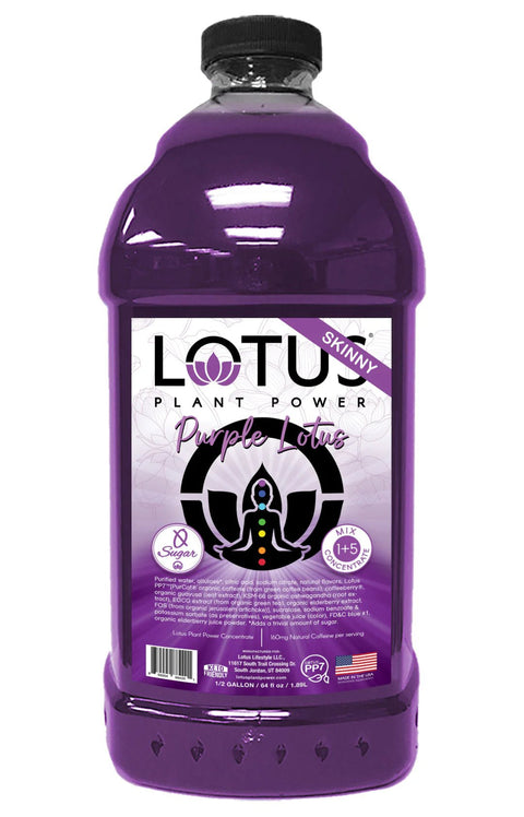 Lotus Skinny Purple Energy Concentrate, 64 oz - Java Estate Roastery