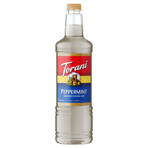 Torani Peppermint Syrup, 1L PET - Java Estate Roastery