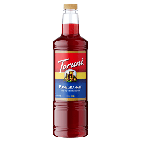 Torani Pomegranate Syrup, 1L PET - Java Estate Roastery