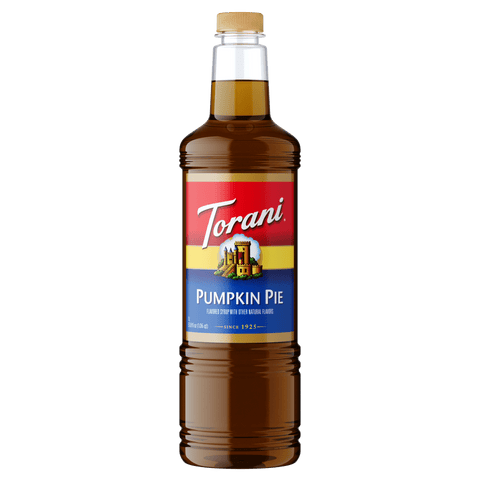 Torani Pumpkin Pie Syrup, 1L PET - Java Estate Roastery