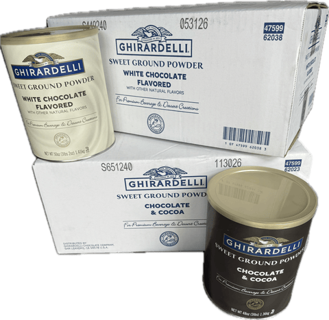 Ghirardelli Sweet Ground Powder 6 - Pack (Single Flavor) - Java Estate Roastery