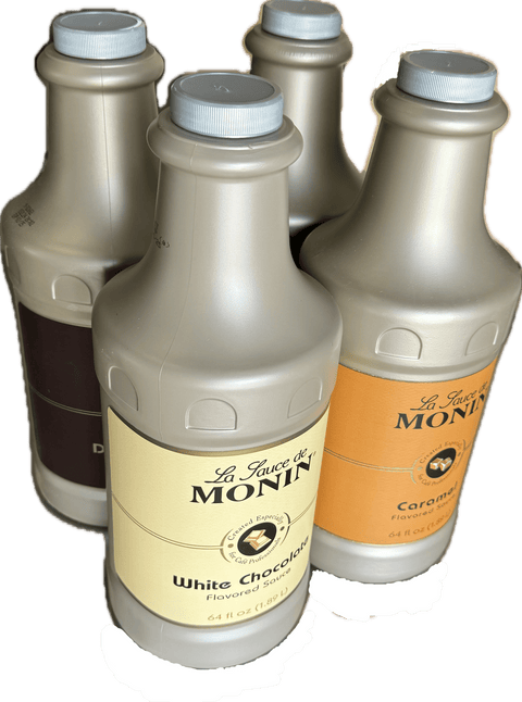 Monin Sauce 4-Pack (Mix-&-Match)
