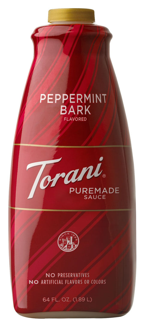 Torani Peppermint Bark Sauce, 64 oz (Seasonal) - Java Estate Roastery