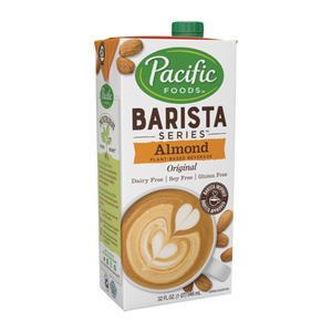 Pacific Foods Barista Series Original 32 oz (ALMOND) Milk, 12 - Pack - Java Estate Roastery