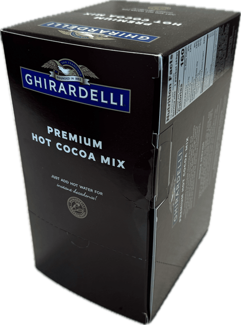 Ghirardelli Double Chocolate Hot Cocoa Mix, 90 count, 0.85 oz Packets - Java Estate Roastery