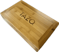 TAZO Tea, Carved Bamboo Display Box - Java Estate Roastery