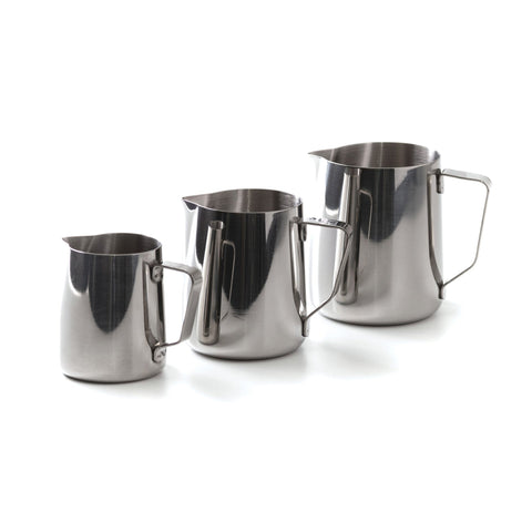 Stainless Milk Frothing Pitcher w/ Spout - Java Estate Roastery