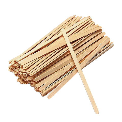 7" Wooden Stir Sticks, 5,000 Count - Java Estate Roastery