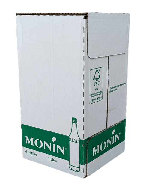 Monin 1L PET Syrup, 4 - Pack (Single Flavor) - Java Estate Roastery