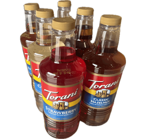 Torani Syrup 6 - Pack 1L PET (Mix - & - Match) - Java Estate Roastery