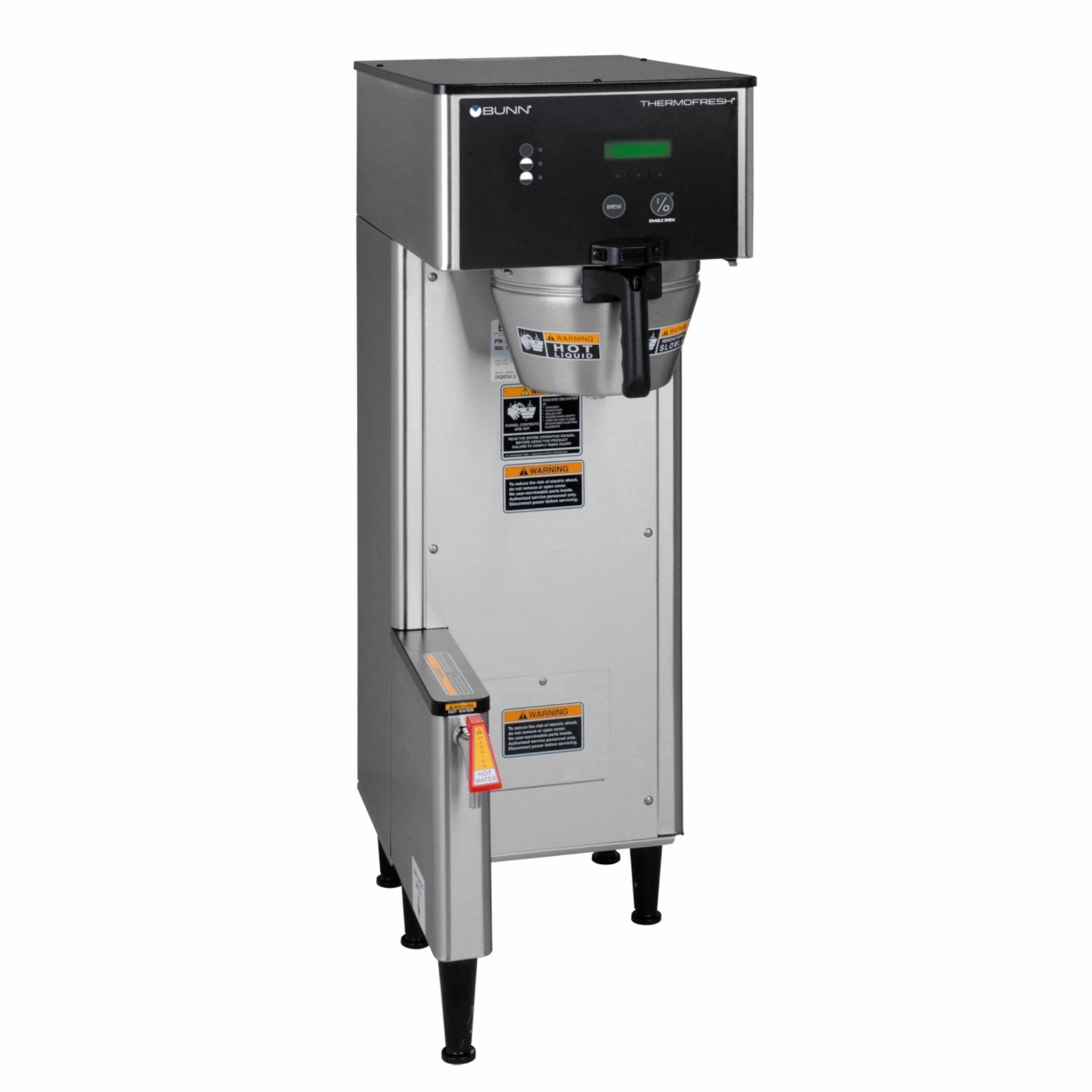 BUNN Single® TF ThermoFresh® DBC® Stainless 120/208V with Funnel