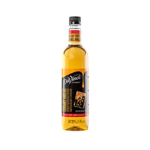 DaVinci Gourmet Classic English Toffee Syrup, 750ml - Java Estate Roastery