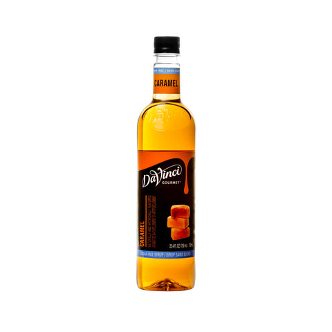 DaVinci Gourmet Sugar - Free Caramel Syrup, 750ml - Java Estate Roastery