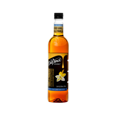 DaVinci Gourmet Sugar - Free French Vanilla Syrup, 750ml - Java Estate Roastery