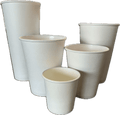 SOLO White Paper Hot Cups - Java Estate Roastery