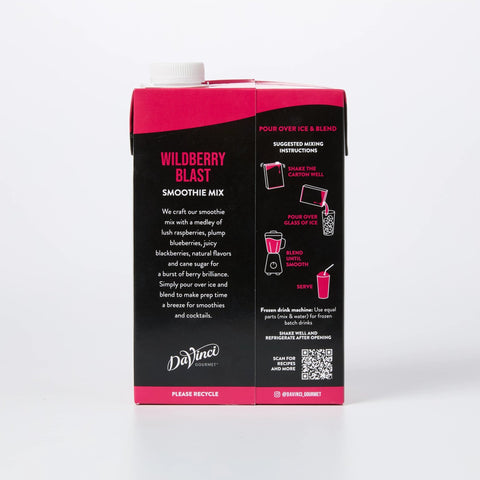 DaVinci Gourmet Wildberry Blast Smoothie, 48oz - Java Estate Roastery
