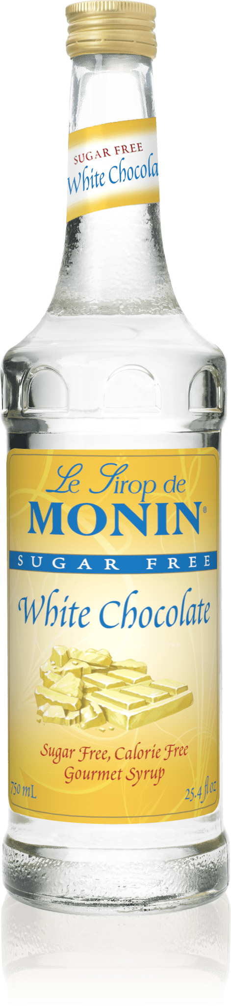 Monin Sugar Free White Chocolate Syrup, 750ml - Java Estate Roastery