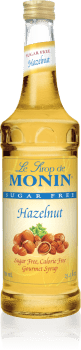 Monin Sugar Free Hazelnut Syrup, 750ml - Java Estate Roastery