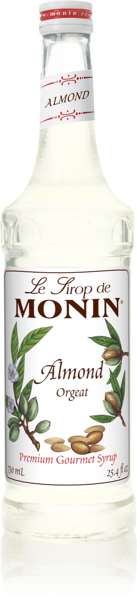 Monin Almond Syrup, 750ml - Java Estate Roastery