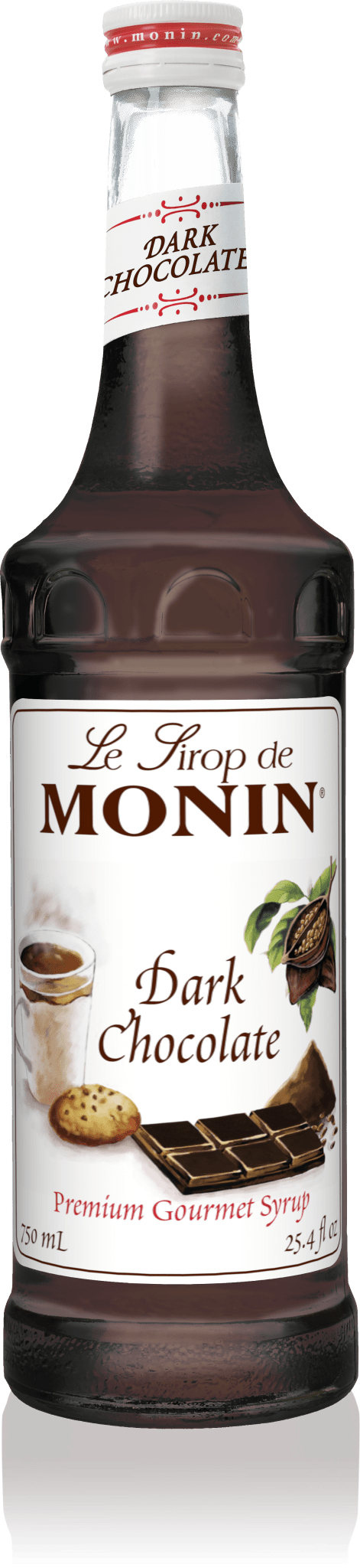 Monin Dark Chocolate Syrup, 750ml - Java Estate Roastery