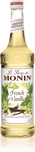 Monin French Vanilla Syrup, 750ml - Java Estate Roastery