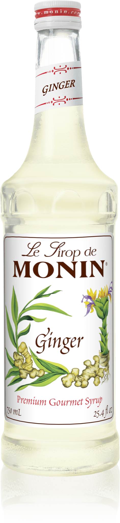 Monin Ginger Syrup, 750ml - Java Estate Roastery