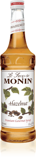 Monin Hazelnut Syrup, 750ml - Java Estate Roastery