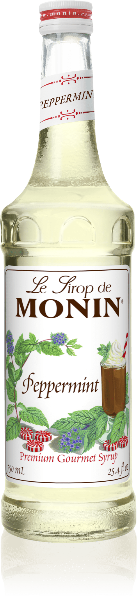 Monin Peppermint Syrup, 750ml - Java Estate Roastery