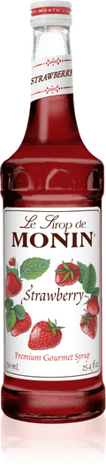 Monin Strawberry Syrup, 750ml - Java Estate Roastery