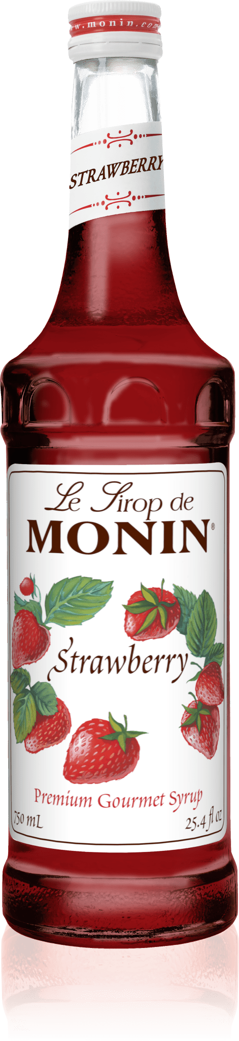 Monin Strawberry Syrup, 750ml - Java Estate Roastery