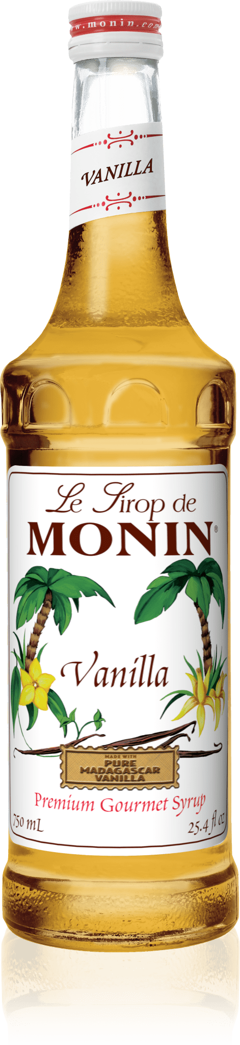 Monin Vanilla Syrup, 750ml - Java Estate Roastery