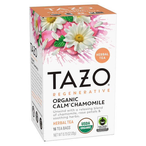 TAZO Organic Calm Chamomile Tea, 16ct - Java Estate Roastery