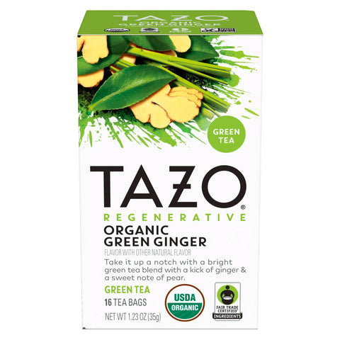 TAZO Organic Green Ginger Tea, 16ct - Java Estate Roastery