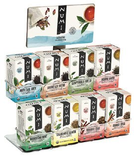 Numi Tea 8 Carton and 12 Carton, Display Rack - Java Estate Roastery