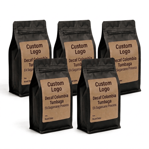 Decaffeinated Coffee, 12oz Retail Bags, 5-Pack - Java Estate Roastery