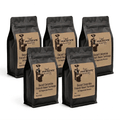 Decaffeinated Coffee, 12oz Retail Bags, 5-Pack - Java Estate Roastery