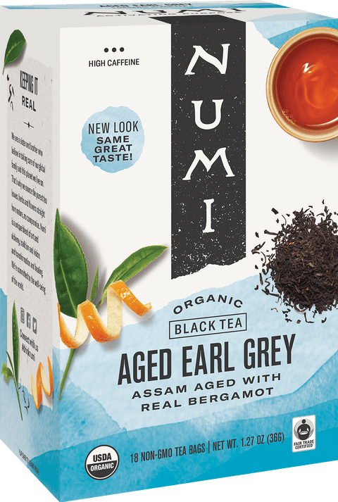 Numi Aged Earl Grey Tea (18 Tea Bags) - Java Estate Roastery