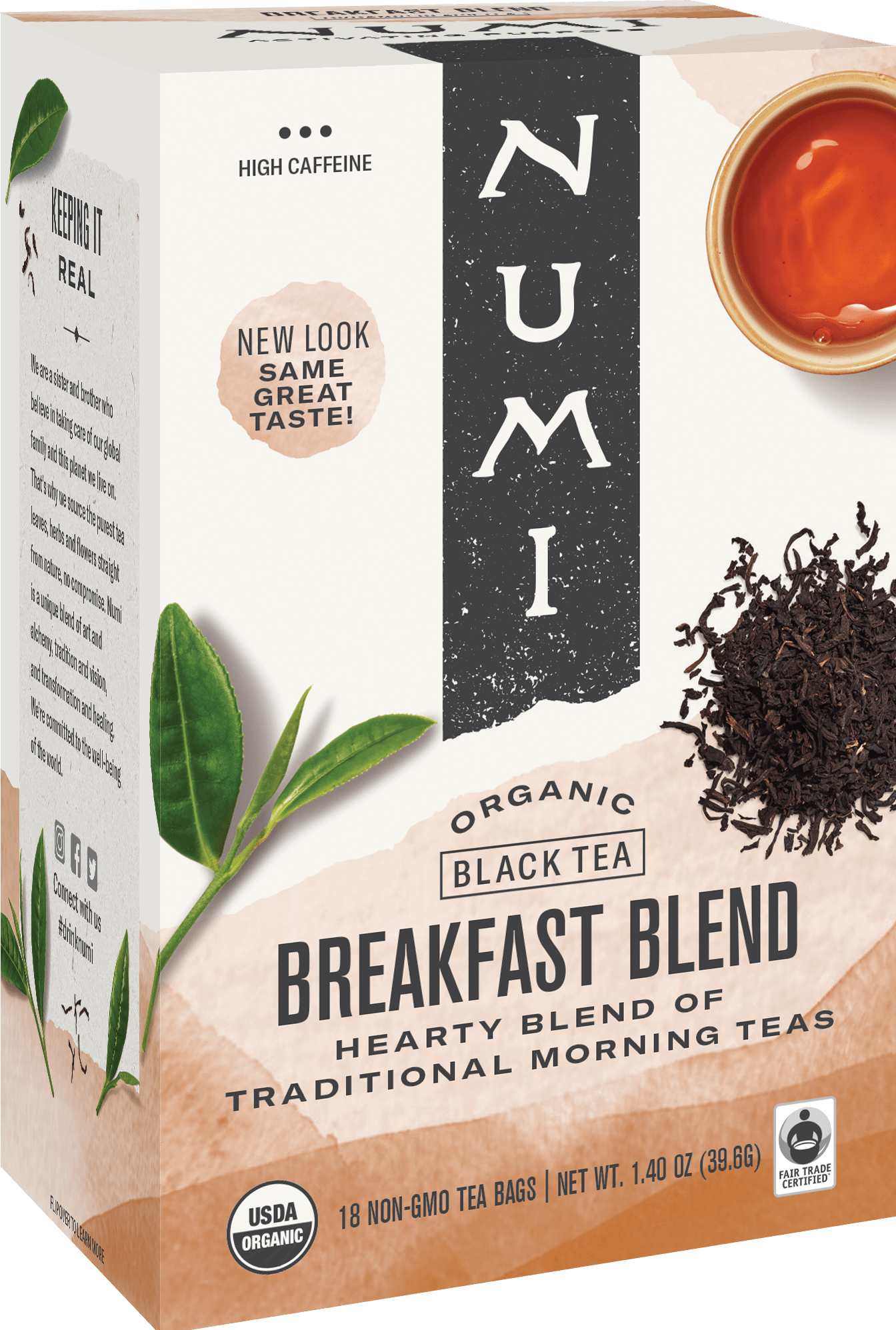 Java Republic Breakfast Tea Wrapper Numi Breakfast Blend Tea (18 Tea Bags) – Java Estate Roastery