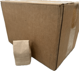 Kraft Tin - Tie Bags - Case of 1000 Bags - Java Estate Roastery