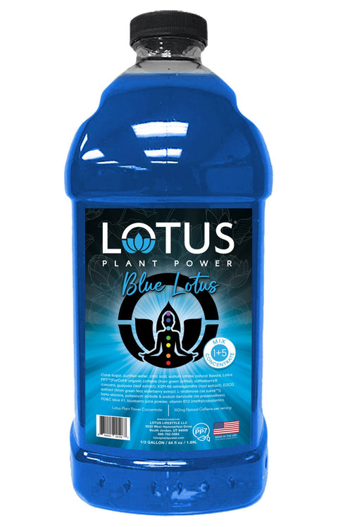 Lotus Blue Energy Concentrate, 64 oz - Java Estate Roastery